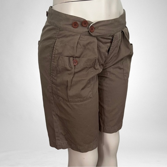 See By Chloe khaki Shorts SZ 4 - Picture 4 of 10